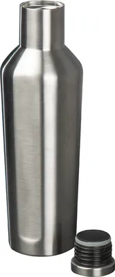 Produktbild von Vakuum-Trinkflasche aus Edelstahl mit auslaufsicherem Verschluß