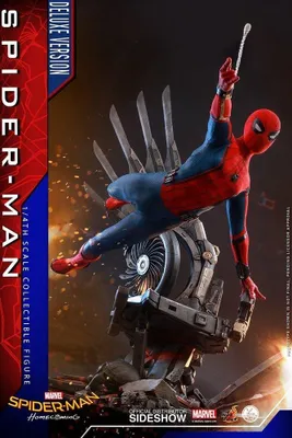 Produktbild von Hot Toys: Spider-Man: Homecoming – Spider-Man, Deluxe-Figur im Maßstab 1:4