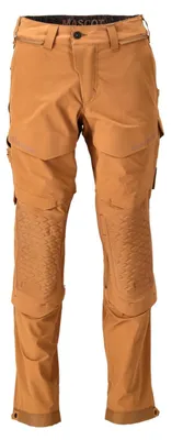 Immagine prodotto di Pantaloni con tasche al ginocchio Marrone noce, taglia 82 C52 MASCOT 22279-605-54