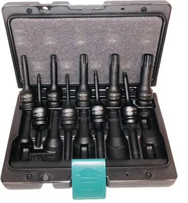 Produktbild von Honiton H4004 Schlagschrauber-Stecknuss-Satz Torx 1/2" 9-teilig