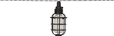 Produktbild von Star Trading Cage, Leichte Dekorationskette, Schwarz, Ambiente, IP44, 8 Glühbirne(n), LED