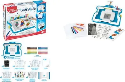 Produktbild von Maped 907021, Bastelset für Kinder, 4 Jahr(e), Batterien erforderlich, Kunststoff, Mehrfarbig, 16 Stück(e)