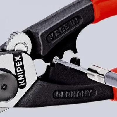 Image de Coupe câbles en acier forgé 190mm - KNIPEX - 95 61 190