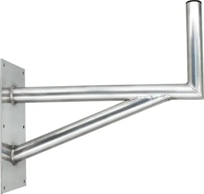 Produktbild von PremiumX 60cm Wandhalter Aluminium SAT Wand Halterung mit Stützelement