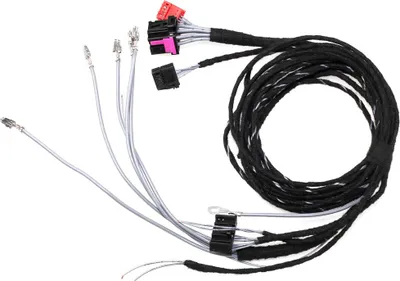 Immagine prodotto di Kit di cablaggio originale Kufatec per gancio di traino centrale, compatibile con Audi A4 B8, A5 8T, Q5 8R