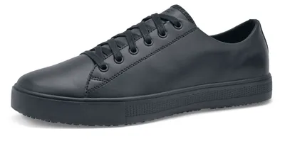 Produktbild von Shoes For Crews Old School Low-rider Iv - Schwarz - Unisex Herren Arbeitsschuhe Schwarz Rutschhemmend - Größe 40 EU / 6.5 UK