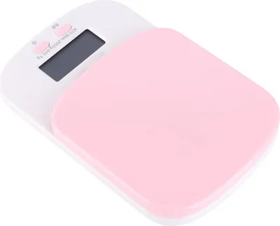 Zdjęcie produktu dla Elektroniczna waga kuchenna DIY 0,1 g o wysokiej dokładności, przenośna mini waga do kuchni w domu (różowa)