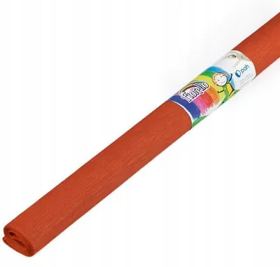 Image de Papier Crêpé Plissé Brun Clair Fiorello Rouleau