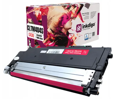 Produktbild von Inkdigo Toner CLT-M404S für Samsung Xpress C430W, C432W, C433, C433W – Magenta, 1000 Seiten,