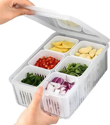 Zdjęcie produktu dla Przezroczyste pojemniki na żywność 22,8 × 16 × 8,5 cm