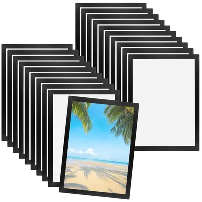 Immagine prodotto di Set di 20 cornici magnetiche per foto, formato A4