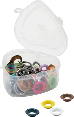 Produktbild von Prym 542622, Nieten-Druckknopf-Verschluss, Messing, Mehrfarbig, Rund, , 1,4 cm