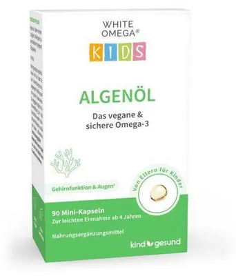 Immagine prodotto di Omega Bianco Kids Olio di Alghe Softgels 90 Capsule