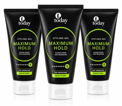 Produktbild von today Styling Gel Maximum Hold – 150 ml (3 Pack)