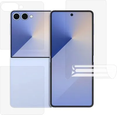 Image de Pour Samsung Galaxy Z Flip7 5G 2 en 1 Set Full Protector Hydrogel Film de protection