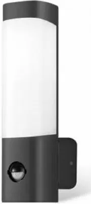 Zdjęcie produktu dla lampa ścienna LED 7W Lampa ścienna z czujnikiem ruchu Ciepła biel 3000K Oprawa ogrodowa Oświetlenie IP 44 Oświetlenie ścienne Czarny