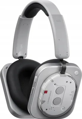 Zdjęcie produktu dla Nothing Headphone (1), Przewodowy i Bezprzewodowy, 20 - 40000 Hz, Połączenia/muzyka, 329 g, Zestaw słuchawkowy, Czarny, Biały