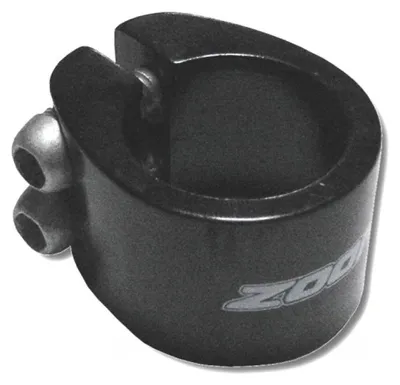 Produktbild von Zoom AT-82 Aluminium-Sattelklemme 28,6 mm Schwarz BMX