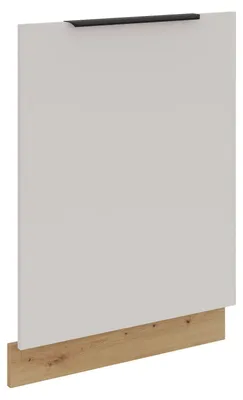 Produktbild von Frontblende für vollintegrierten Geschirrspüler 60 cm Küche SOLANO Kaschmir beige matt + Eiche Artisan matt Küchenzeile Küchenblock Einbauküche