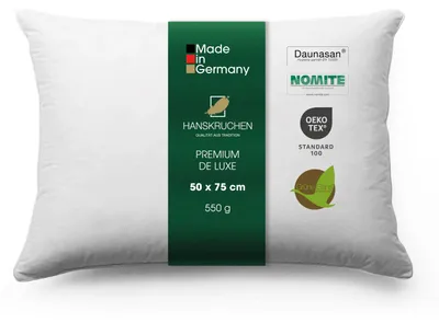 Immagine prodotto di HANSKRUCHEN Cuscino in piuma Premium de Luxe 50x75 cm