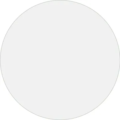 Produktbild von vidaXL Tischfolie Matt Ø 80 cm 1,6 mm PVC