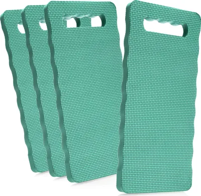 Produktbild von com-four® 4x Kniekissen für den Garten - Kniematte für die Gartenarbeit - Kniepolster für Handwerk und Freizeit - Knieschutzmatte wasserbeständig, wärmedämmend