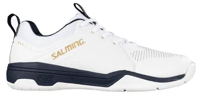 Produktbild von Salming Eagle 2 Indoor Handballschuhe Hallenschuhe weiß/blau/gold 1234050-0732, Schuhgröße:40 2/3 EU