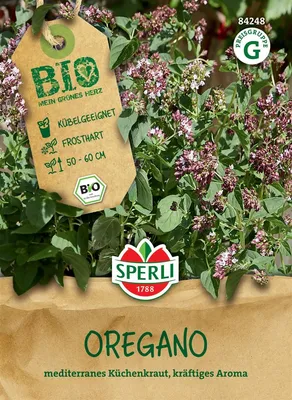 Produktbild von SPERLI Kräutersamen Oregano Origanum vulgare 60 Pflanzen