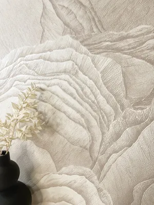 Produktbild von NEWROOM Tapete Creme Vliestapete Stein - Steintapete Modern Beige Sand Schiefer Steinoptik 3D Optik Schiefertapete