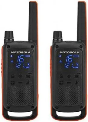 Image de MOTOROLA Talkabout T82 Duopack radio noir/orange