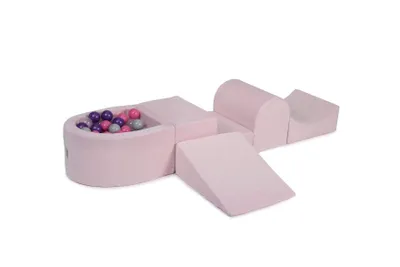 Produktbild von Schaumstoff Bausteine Kinder mit Bällebad - Softbausteine Baby