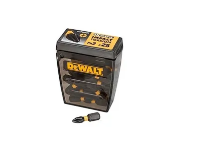 Image de Dewalt DT70555T-QZ Jeu de tournevis cruciformes PH2, 25 mm Embouts de vissage