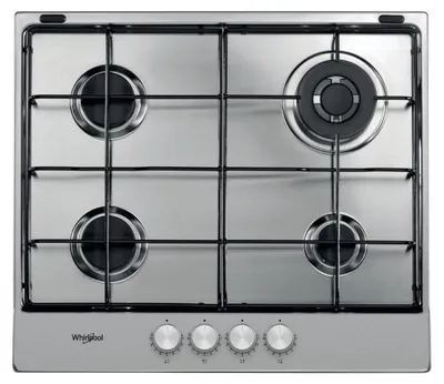 Obrázok produktu pre Whirlpool TGML 651 IX, Nerezová oceľ, Vstavaný, 55 cm, Plynový, Nerezová oceľ, 4 zone(s)