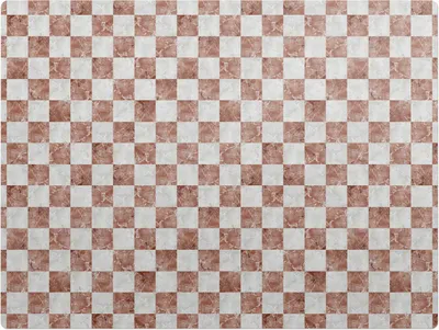 Produktbild von Schachbrettmuster aus Marmor – Bodenschutzmatte – Stuhlunterlage 120x90 cm – Rutschfest – Hartbodenmatte