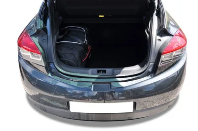 Produktbild von Renault Megane Coupe 2008-2016 Kofferraumtaschen Set 4 Stk