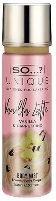 Obrázek produktu pro So Unique - Sprej na tělo - Vanilla Latte, 150 ml