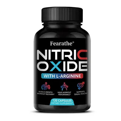 Obrázek produktu pro L-Arginin + L-Citrulin (120 kapslí) doplněk stravy, síla, vytrvalost, výkon, energie, libido, zdraví těla, unisex