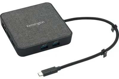 Produktbild von Kensington MD120U4 - Dockingstation - USB-C / USB4 / Thunderbolt 3 / Thunderbolt 4 - 2 x HDMI - 1GbE, 2.5GbE