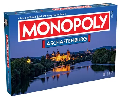 Produktbild von Monopoly Aschaffenburg Brettspiel Gesellschaftsspiel Spiel Cityedition Stadtedition