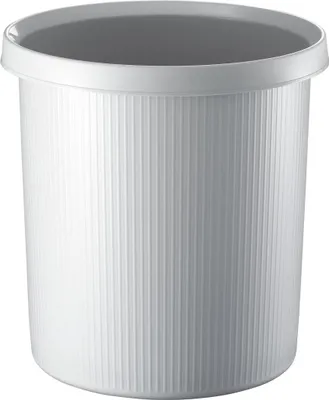 Produktbild von helit Papierkorb 18 l 320 mm, lichtgrau