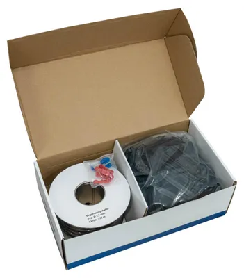 Produktbild von Automower Installationsset M 250 m Kabel 400 Haken – Universal Mähroboter Begrenzungskabel Set
