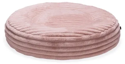 Produktbild von Designed by Lotte Hundekissen Reza rund rosa, Maße: 95 x 95 x 20 cm