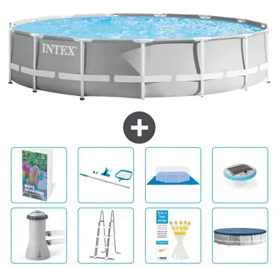 Produktbild von Prism Frame Pool Rund - 457x107 cm - 7-teilig S595
