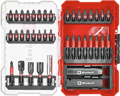 Obrázek produktu pro Sada bitů a vrtáků Einhell M-CASE 39 ks