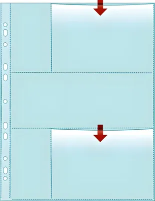 Produktbild von Veloflex Fotohüllen 10X15quer, 5er Pack