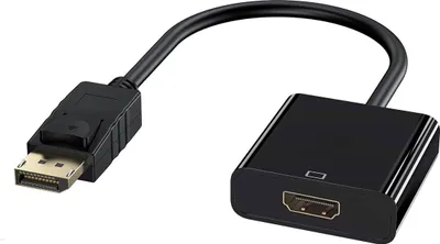 Image de Adaptateur Ewent EC1455 DisplayPort vers HDMI Full HD Noir