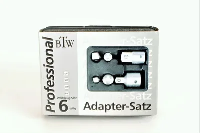 Productafbeelding van BTW 1/2" Adapterset CV Professional, 6-delig, 20800199, doppelwandige sleutel