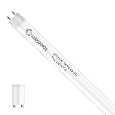 Produktbild von LEDV LED Tube EM Value 29W/840 (58W) ** T8 1500mm UO 3500lm 190° EEK E