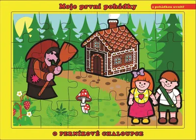 Produktbild von TEDDIES Lebkuchenhaus Puzzle 24 Teile