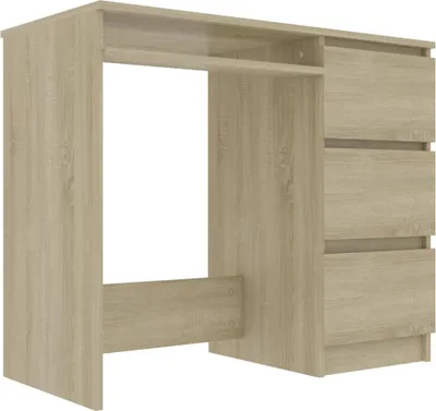 Immagine prodotto di Scrivania Sonoma rovere 90x45x76 cm materiale a base di legno